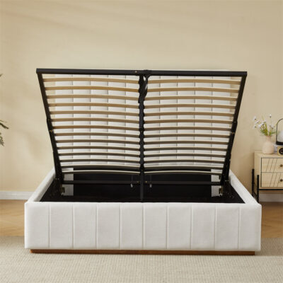 bed frame with storage for hotel bedroom