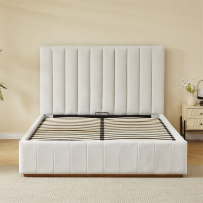 bed frame with storage for hotel bedroom