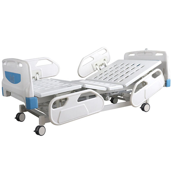 medical hospital nursing bed with height adjustment