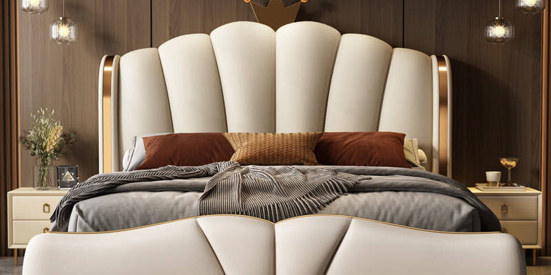 wood bed for master bedroom