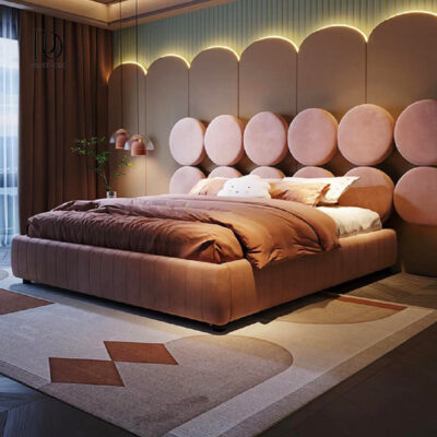 Modern Luxury Hotel Queen Bed Frame