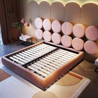 Modern Luxury Hotel Queen Bed Frame