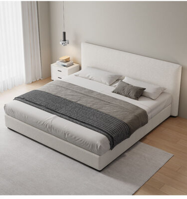 storage bed frame with gas lift