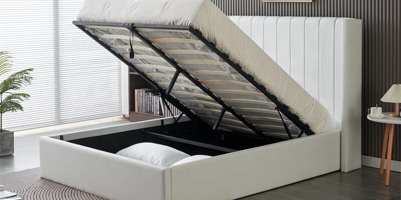 storage bed frame with drawers