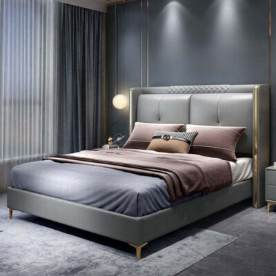 Oak Wood Luxury Hotel Bedroom Furniture Set