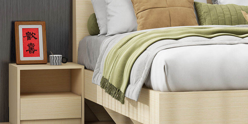 Modern Compact Hotel Bedroom Furniture