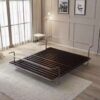 Modern Stainless Steel Double Bed Frame
