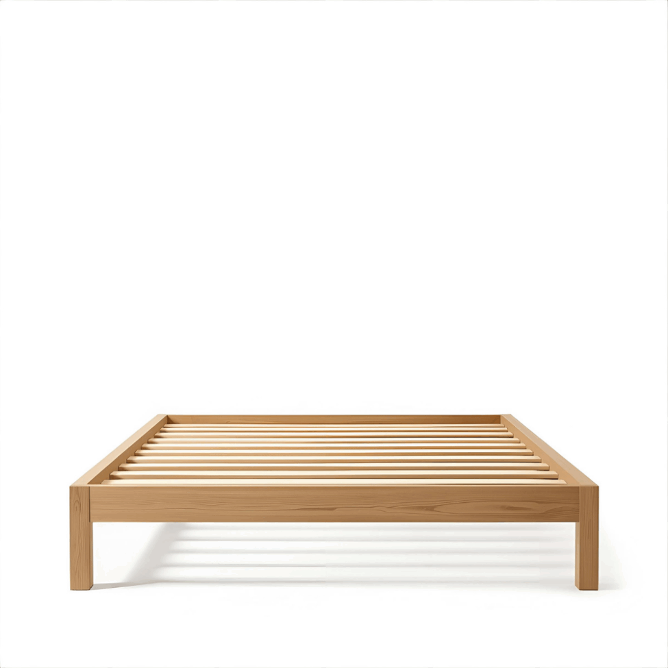 Premium Solid Wood Platform Bed Frame
