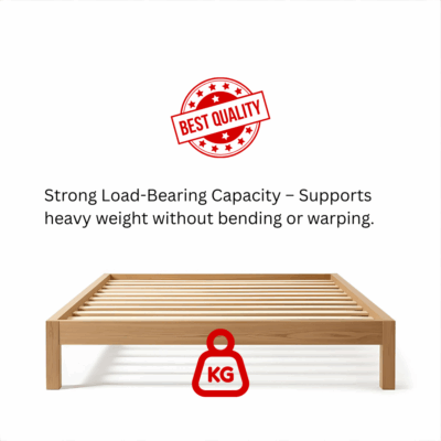 Premium Solid Wood Platform Bed Frame