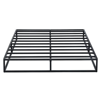 Metal Bed Frame with Slat Base