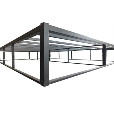 Metal Bed Frame with Slat Base