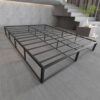 Metal Bed Frame with Slat Base