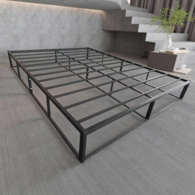 Metal Bed Frame with Slat Base